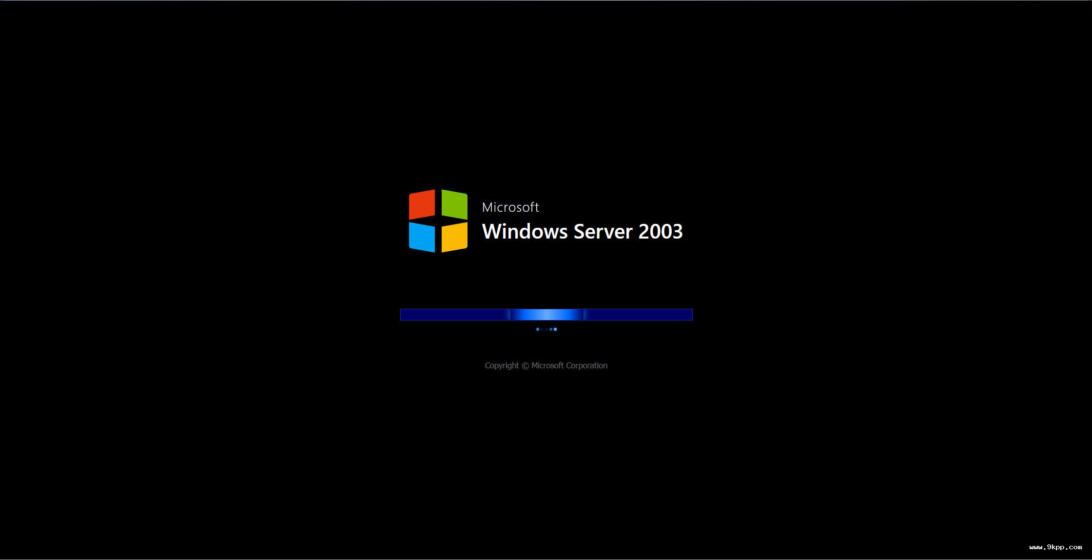 仿Windows Server 2003界面