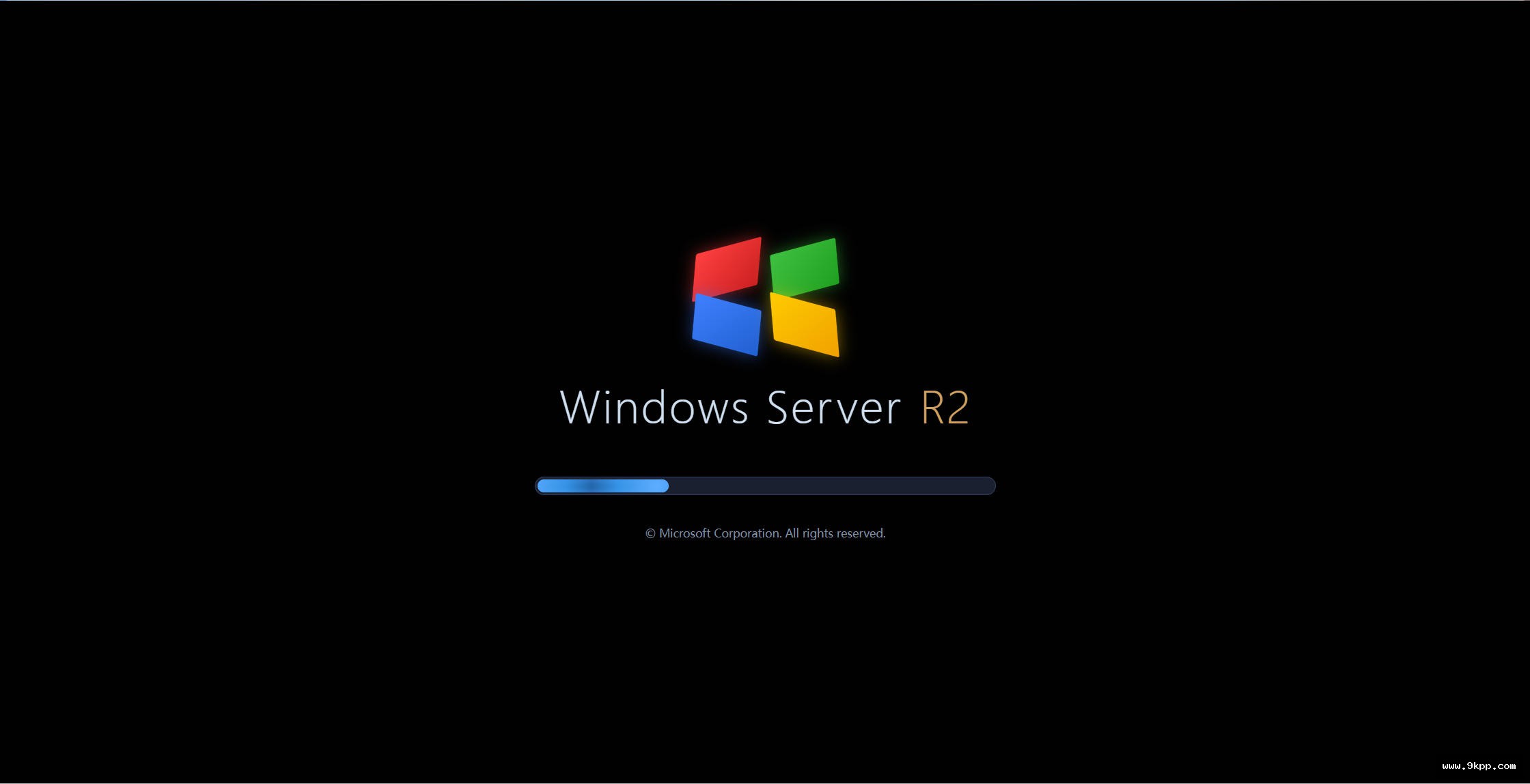 仿Windows Server 2008 R2界面
